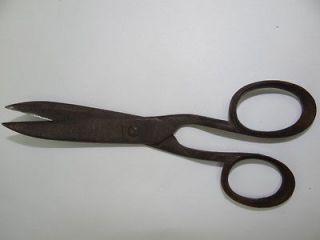   Old Metal Unusual Curved Sheers Scissors Cutting Tool Sewing? NR