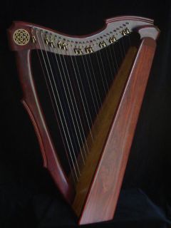 26 String Limerick Lap Harp Celtic Folk Therapy Harp   C & F Loveland 