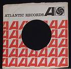 45 RPM company record sleeve~Vintage Atlantic records repeated letter 