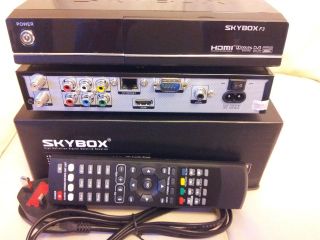 SKYBOX F3 HD*** + 3 PIN UK PLUG, HDMI, ORIGINAL UPGRADE OPENBOX S11 