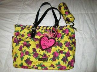 betsy johnson diaper bag in Womens Handbags & Bags