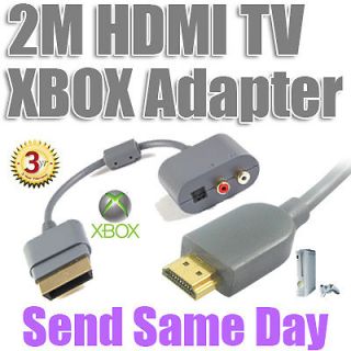 Scart to RCA R/L AV HDMI Audio Video Xbox Console Cable