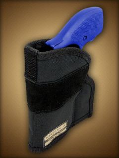 Barsony Gun Concealment Pocket Holster for RUGER LCR 22 38 357 