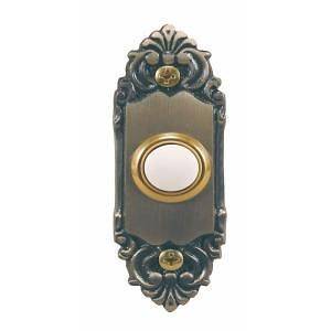 Heath Zenith Wired Lighted Push Button DOORBELLS DOOR BELL BRASS 