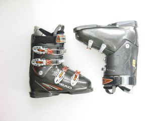 Head Used Edge +9 Intermediate Gray Ski Boots Mens