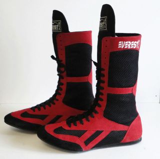 Everest MAE Boxing Boots Full Long Size 9, 10 Boxing Shoes Brand New