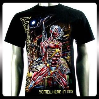 Iron Maiden Heavy Metal Rock Punk Men T shirt Sz XXL 2XL Biker