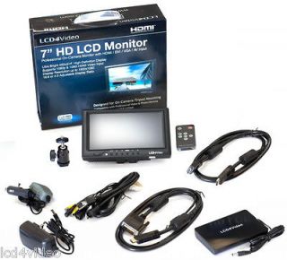 hd monitor lcd video