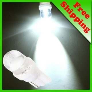 2x T10 W5W 168 194 1 LED Car Wedge Light Lamp Bulb White License Plate 