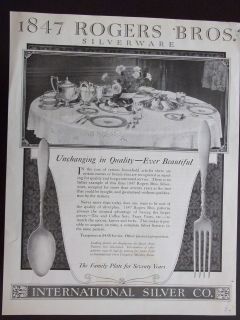 1847 rogers bros silverware in Collectibles