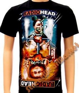 radiohead t shirts in Clothing, 
