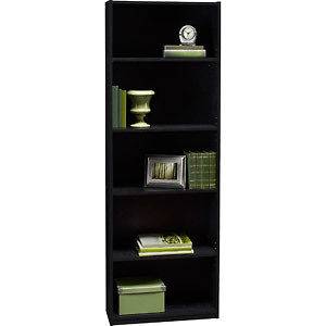 Ameriwood 5 Shelf Bookcase in BLACK, WHITE, or ESPRESSO