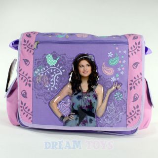 Wizards of Waverly Place Selena Gomez Birds Large Messenger Bag School 