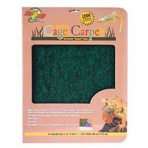 ZOO MED REPTILE CAGE CARPET FOR 15 LONG AND 20 HIGH TANKS 24 X 12 