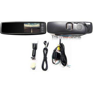 BOYO VTB43M LCD COLOR MONITOR 4.3 REARVIEW CAR MIRROR WITH BLUETOOTH