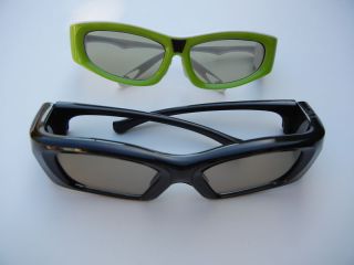 3D Glasses(4) For Samsung Mitsubishi Starter Kit
