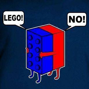 Lego No Funny Humor College Toy Legos Rude Tee T Shirt