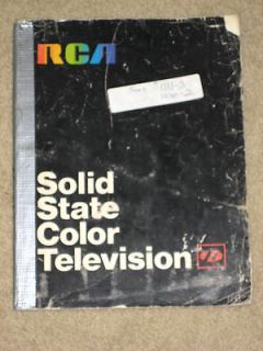 1953 COPYRIGHT RCA PRACTICAL COLOR TV FOR THE SERVICE INDUSTRY