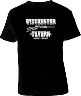 Shaun of the Dead Winchester Tavern Rifle Black T shirt