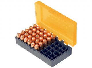 New 9mm / 380 auto 50rd Plastic ammo box with Hinge