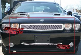 Dodge Challenger Stainless Steel Mesh Grille Insert Combo (Fits Dodge 