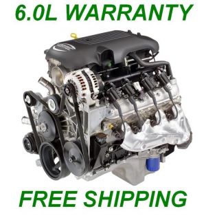 01 07 GM 6.0L V8 Engine 132K 12 Month Warranty LQ4 Motor Silverado 