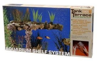 Penn Plax TANK TERRACE Aquarium Corner Shelf System Kit TT2