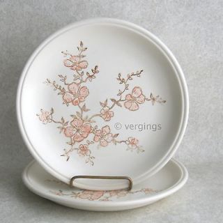 Biltons Cherry Blossom Bread and & Butter Plates England Ironstone 