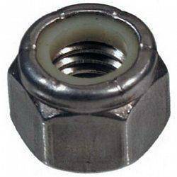 Stainless Steel Nylon Lock Hex Nuts 100/PCS 1/4 20
