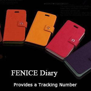 New FENICE Premium Diary Leather Case for Samsung i9100 Galaxy S2