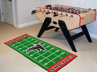 Atlanta Falcons NFL 29 x 72 Football Field Runner Area Rug Floor Mat