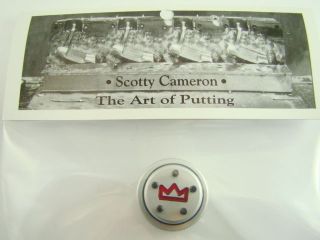 New Scotty Cameron Custom Shop Racer Red Paintfill Weight Removal Tool