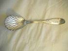 Antique 1847 Rogers Bros A1 Sugar Shell Spoon Olive Pattern Monogram