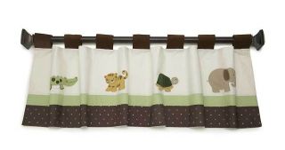 Jungle Mania Window Valance by Nojo   60 in x 14 in