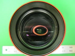   Star Plus 75mm Integrated Anamorphic 35mm Cine projector Lens Red