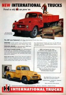 1953 International Harvester R 110 Pickup Truck & R 160 Truck Original 
