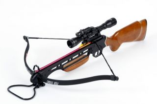   Hunting Crossbow Bow w/ 4x20 Scope + 12 Bolts / Arrows 180 175 80 50