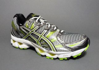 Asics mens Gel Nimbus 12 running shoes   T045N 0193   White 