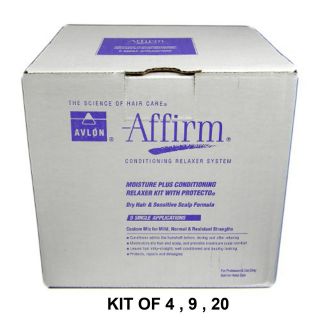 AVLON AFFIRM Sensitive Scalp Conditioning Creme Relaxer System (New 