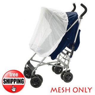   MOSQUITO INSECT BUG NET MESH FOR BABY STROLLER PUSHCHAIR BUGGY PRAM