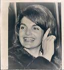 1964 Mrs. Jacqueline (John) Kennedy leaves Pan American Union Wire 