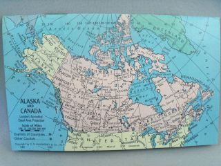 Vintage Mini World Map Booklet   C.S. Hammond & Co.