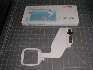 Janome Free Arm Hoop (FA) Memory Craft 11000 with template In 