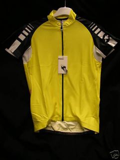 Assos SS.Uno Jersey, Yellow, (TIR), New with tags
