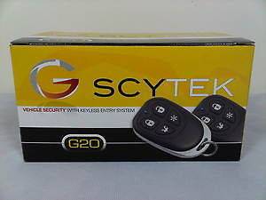 Scytek Astra Galaxy G20 Car Security Alarm Keyless Entry 2 Remotes 