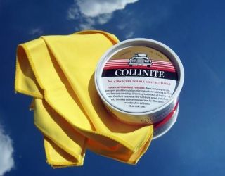 Collinite #476S Auto Wax & Micro towel FACTORY FRESH