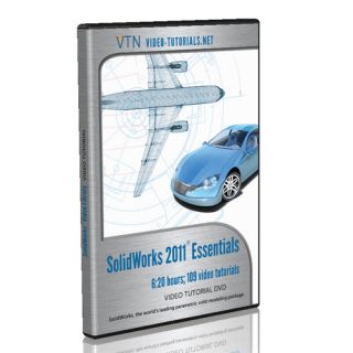 SolidWorks 2011 Essentials Video Tutorial DVD (/onli​ne also 
