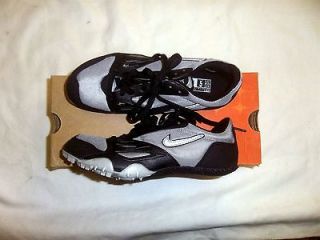 Nike Zoom Rival S Track & Field Shoes NIB Metallic Silver/Black Sizes 