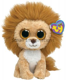 King the Lion   TY Beanie Boos   Boo Plush Teddy   Soft Toy