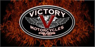 ALL RIDERS   Victory Chopper Motorcycle Custom Banner   Victory Real 
